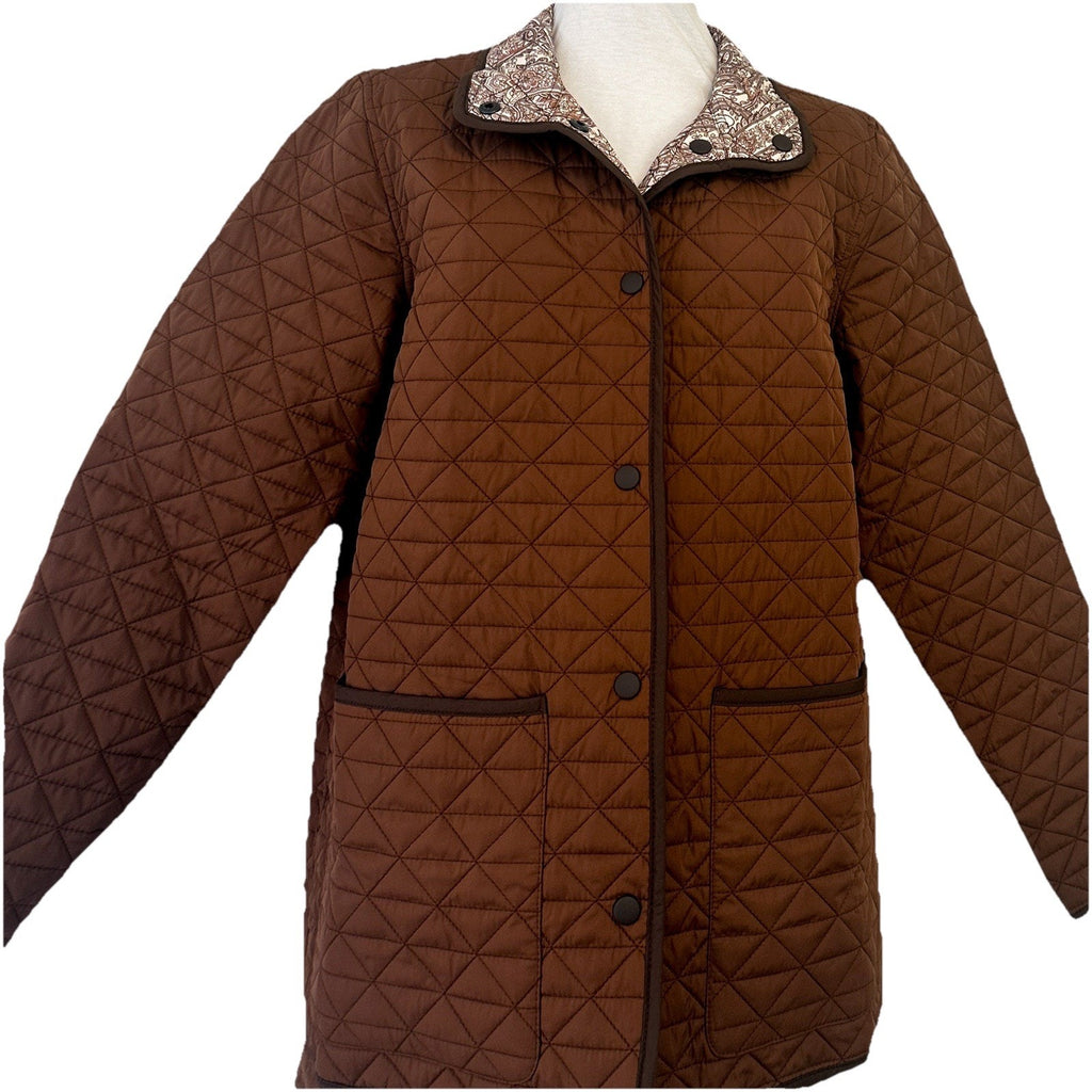 Lands End Women’s Insulated Reversible Barn Jacket