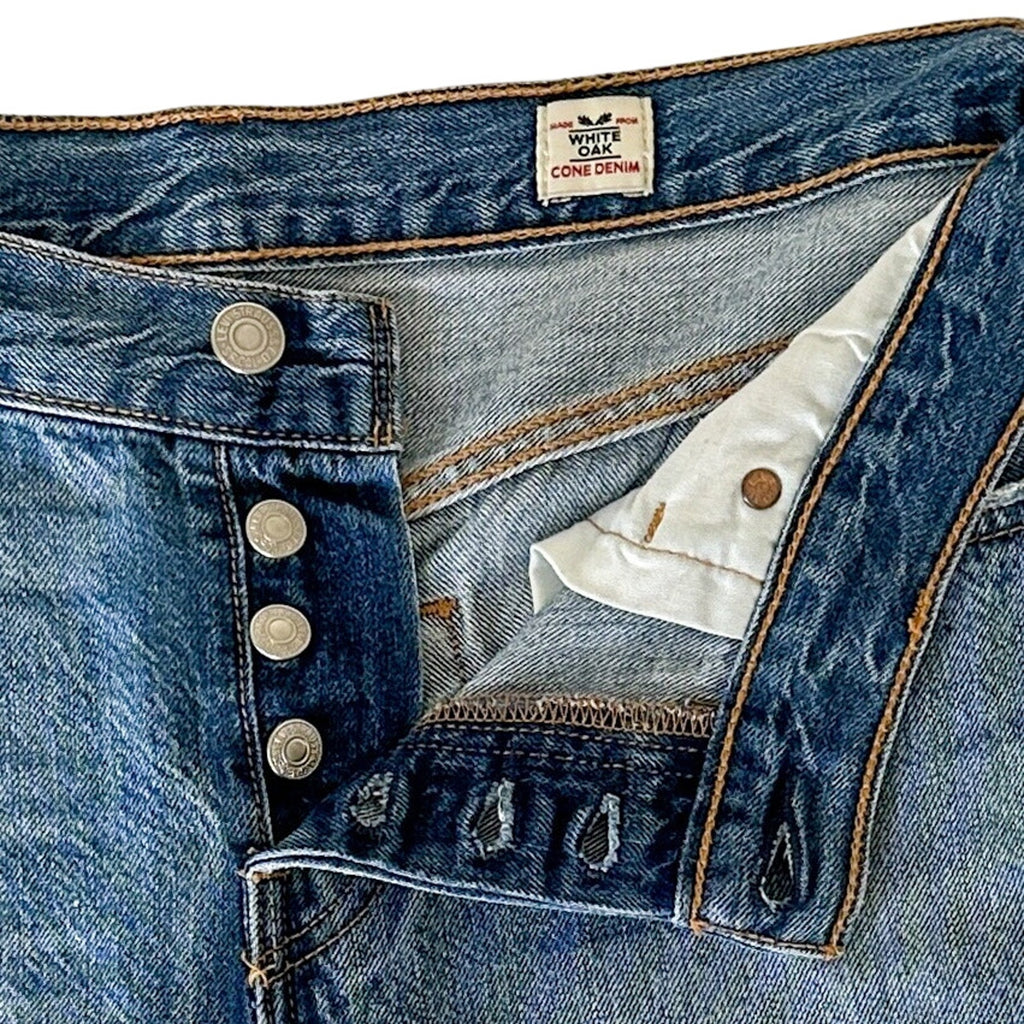 Levi’s 501 CT Women’s 26 White Oak Cone Denim Selvedge Tapered Jeans