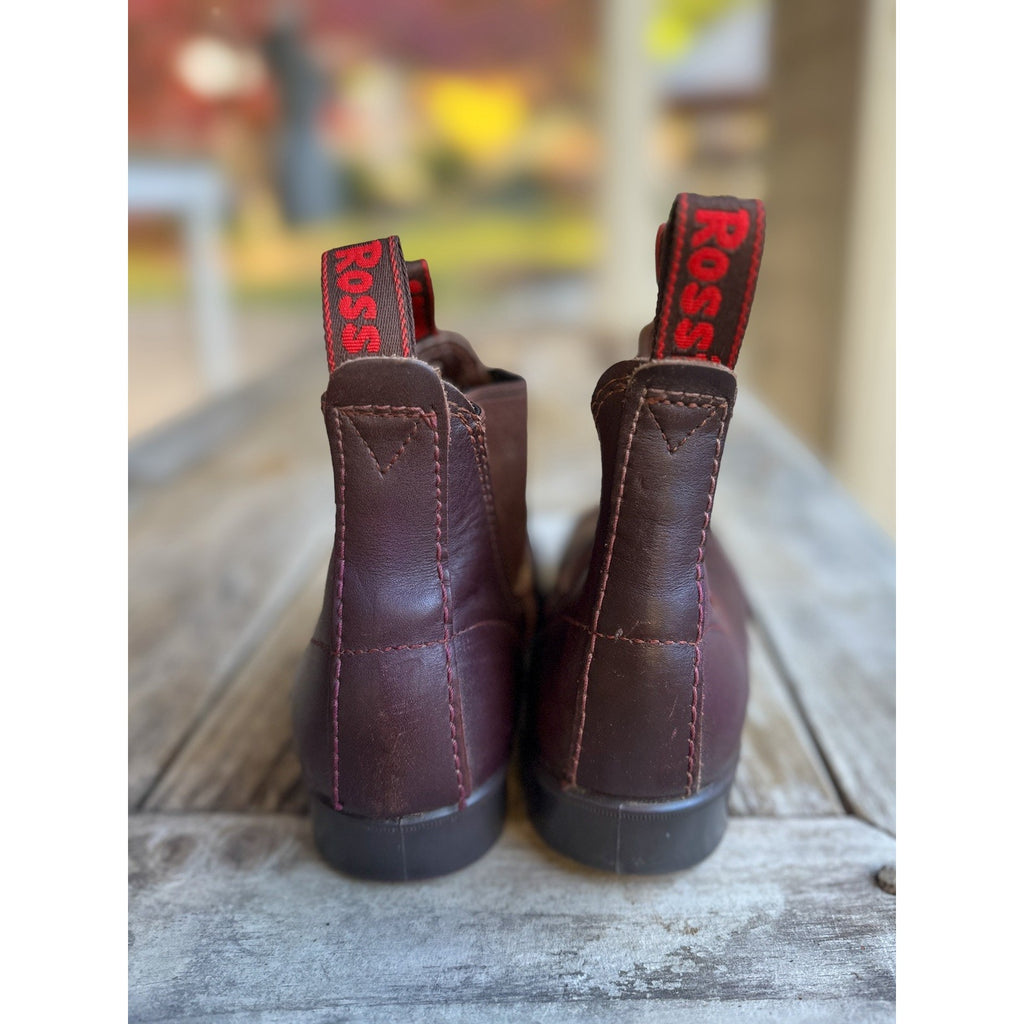 Vintage Rossi by Rossiter Leather Western Chelsea Boots Size AU 6/US W’s 9/M's 8