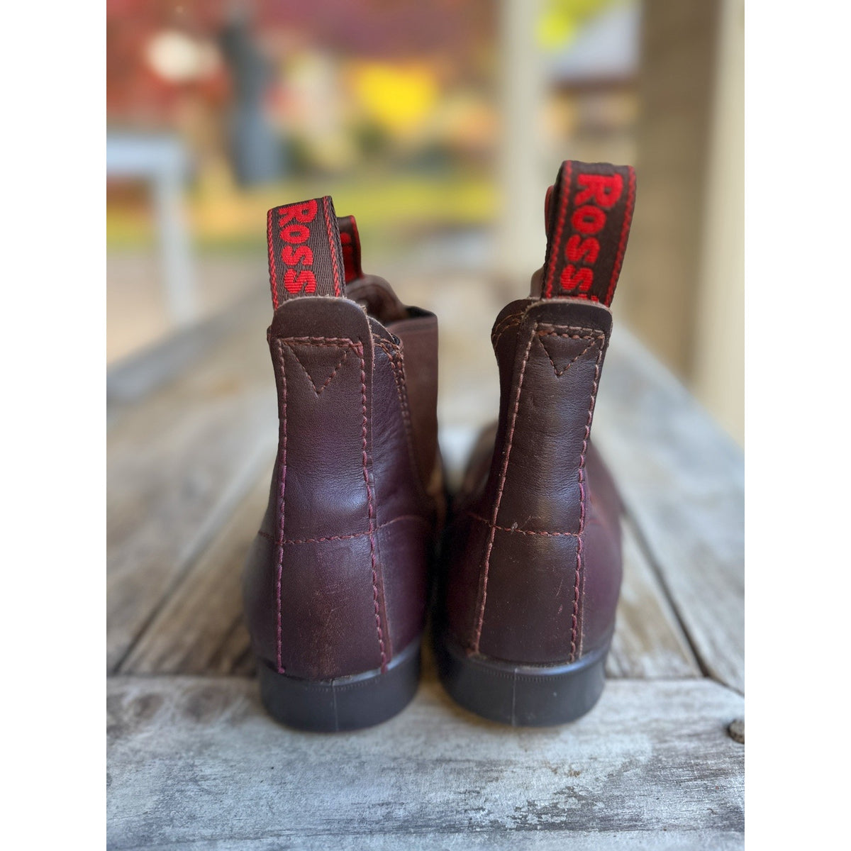 Vintage Rossi by Rossiter Leather Western Chelsea Boots Size AU 6/US W’s 9/M's 8