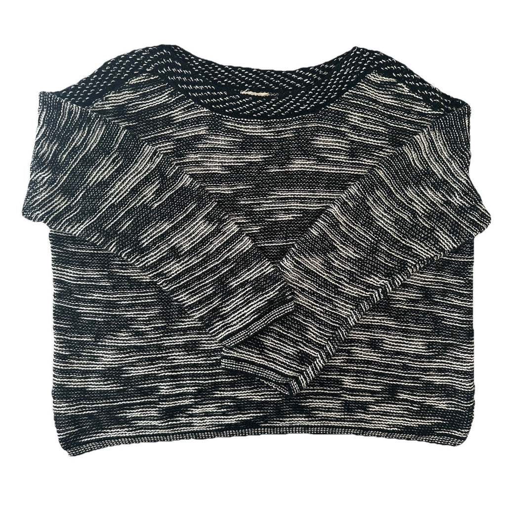 Eileen Fisher 100% Organic Light Cotton Sweater Women’s Large Fisherman, Coastal