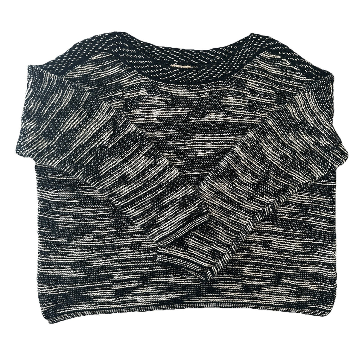 Eileen Fisher 100% Organic Light Cotton Sweater Women’s Large Fisherman, Coastal