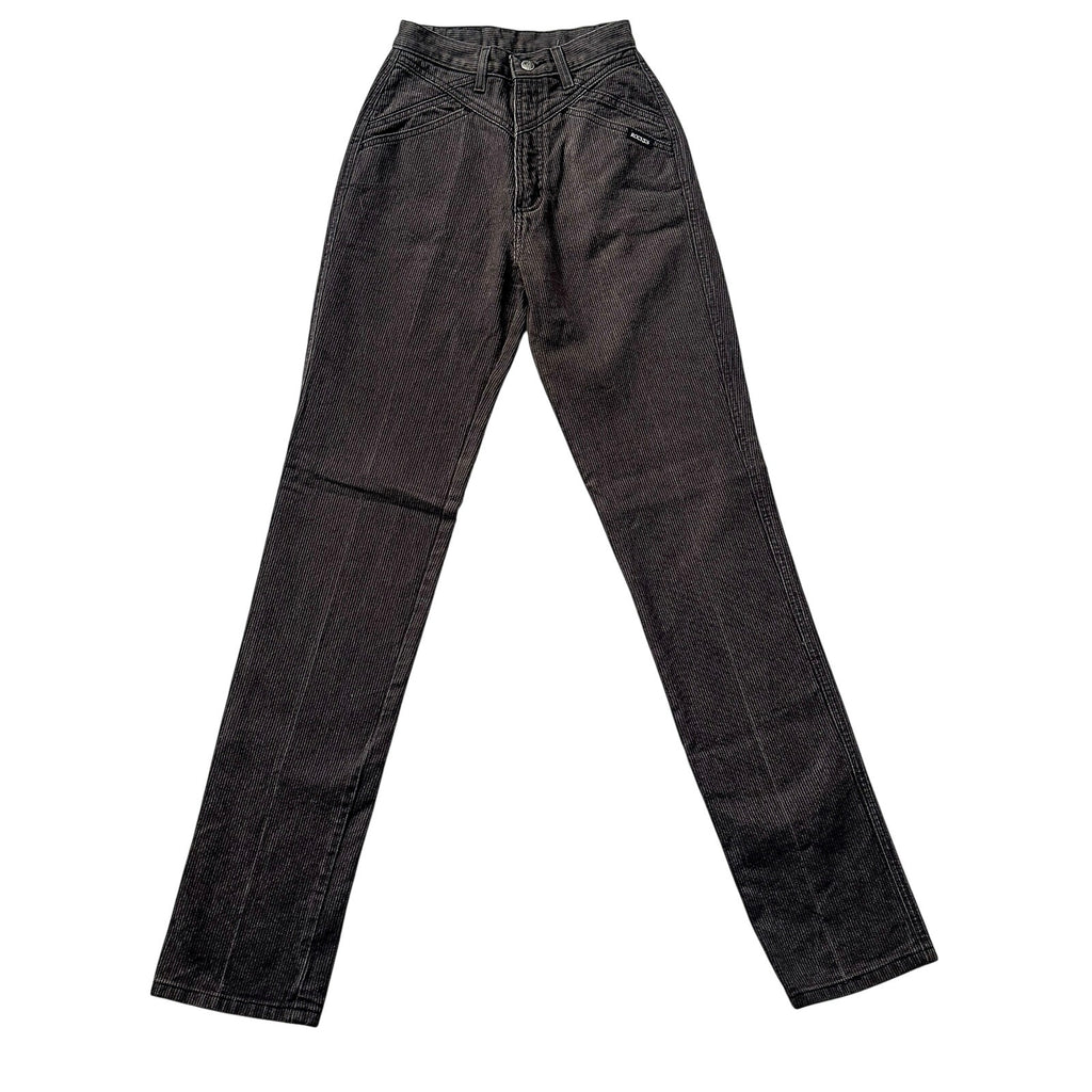 Vintage Rockies Jeans High Rise Brown Denim Jeans 27/5 36” Inseam Western Y2K