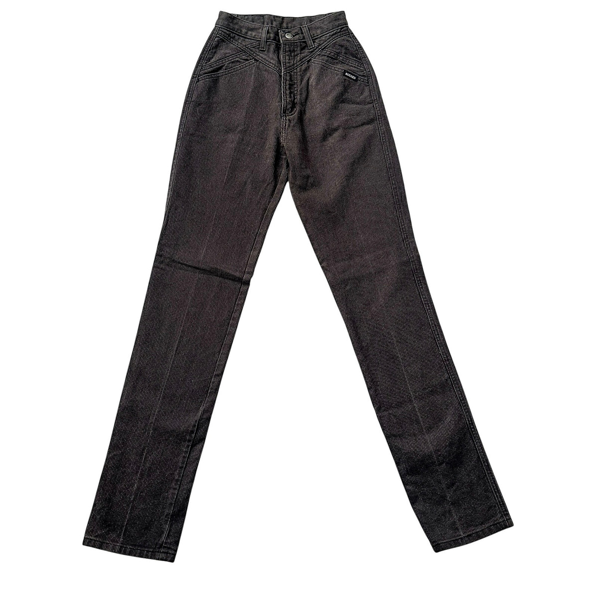 Vintage Rockies Jeans High Rise Brown Denim Jeans 27/5 36” Inseam Western Y2K