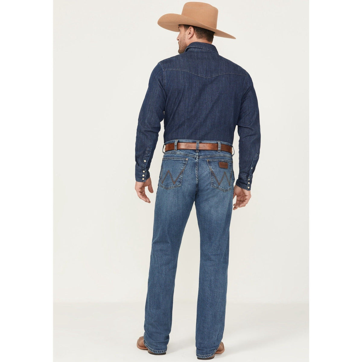 Wrangler Retro Slim Boot Jeans Men’s 29x30 Medium Wash Blue Denim Stretch NWT