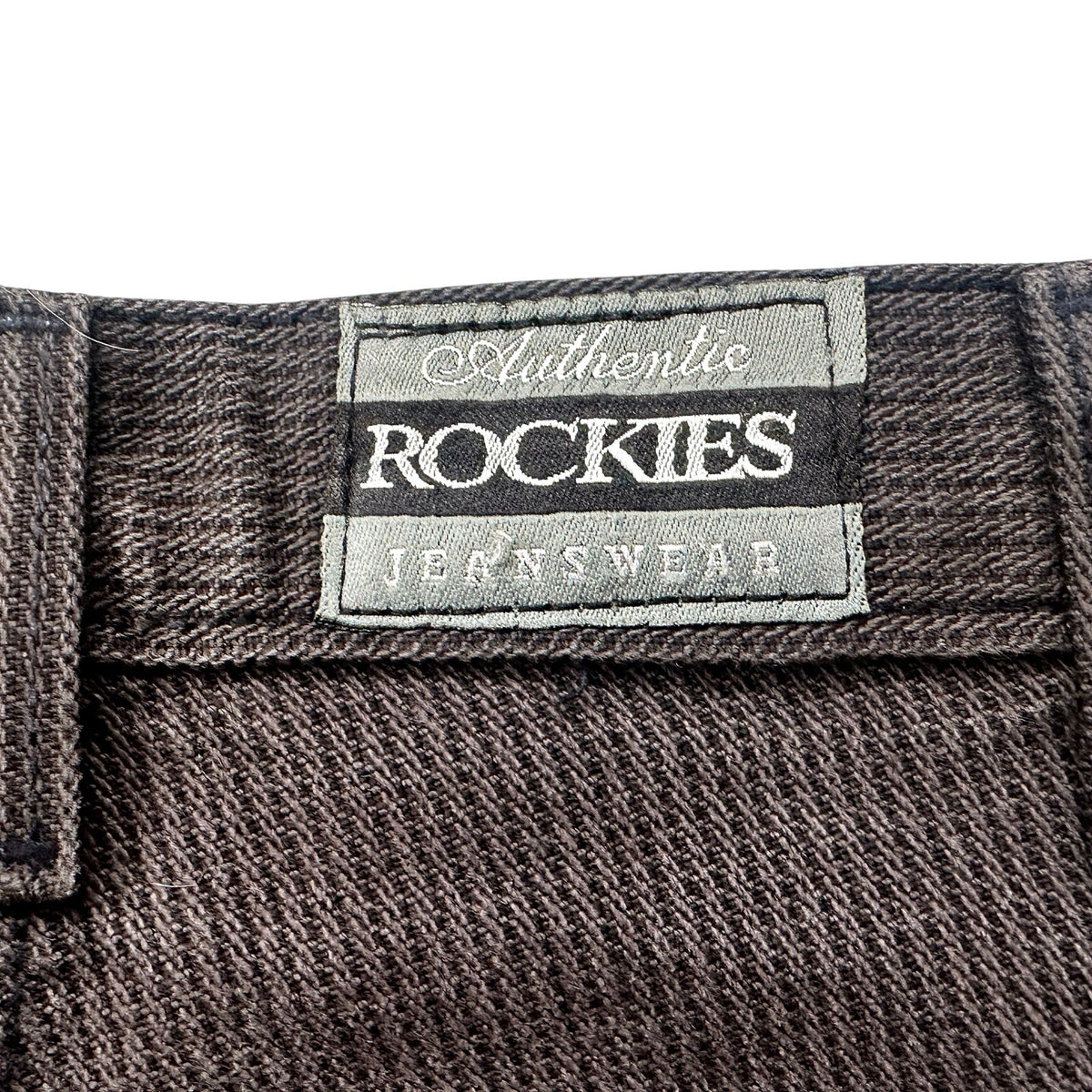 Vintage Rockies Jeans High Rise Brown Denim Jeans 27/5 36” Inseam Western Y2K