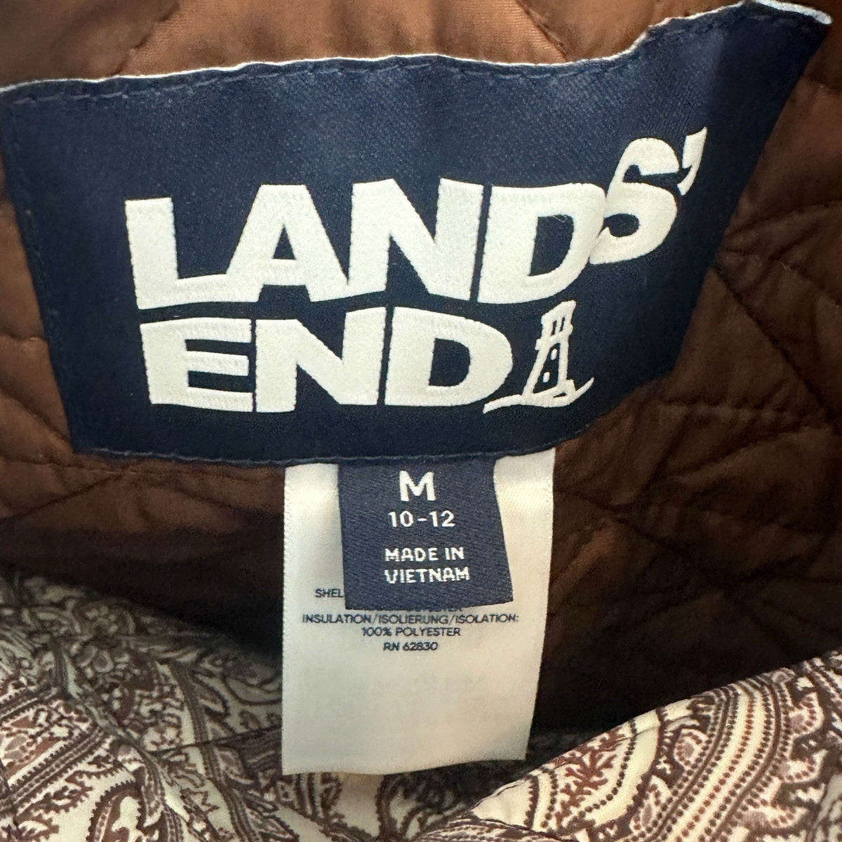 Lands End Women’s Insulated Reversible Barn Jacket
