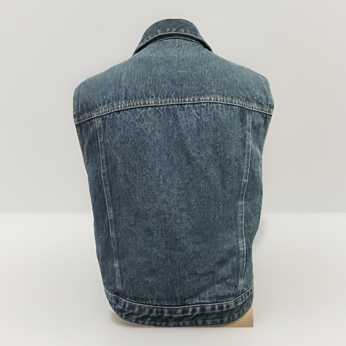 Vintage Pendleton Originals Women's Denim and Wool Panel Vest