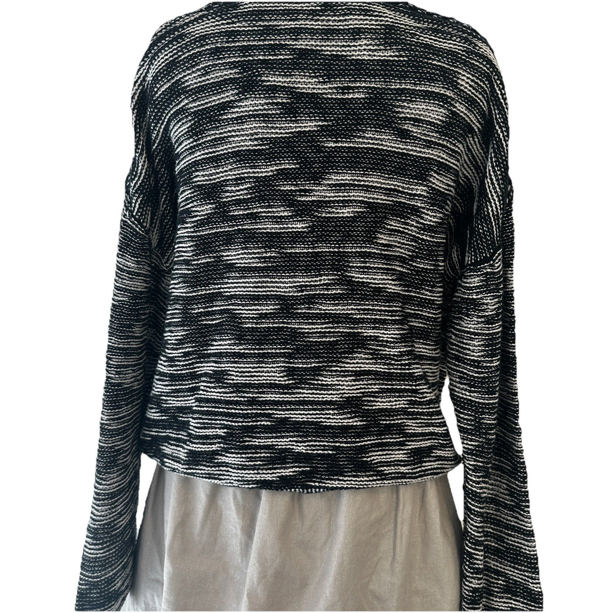 Eileen Fisher 100% Organic Light Cotton Sweater Women’s Large Fisherman, Coastal