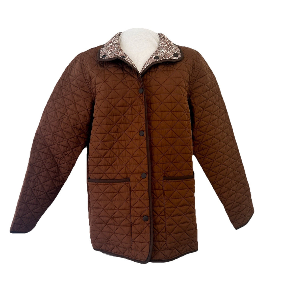 Lands End Women’s Insulated Reversible Barn Jacket